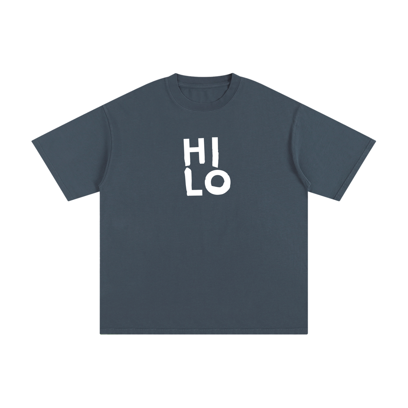 HI & LO Pure Cotton T-Shirt